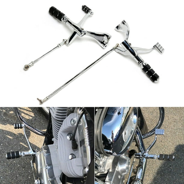 Forward Controls Pegs Levers Linkages Fits For Harley Sportster XL1200C 04-13